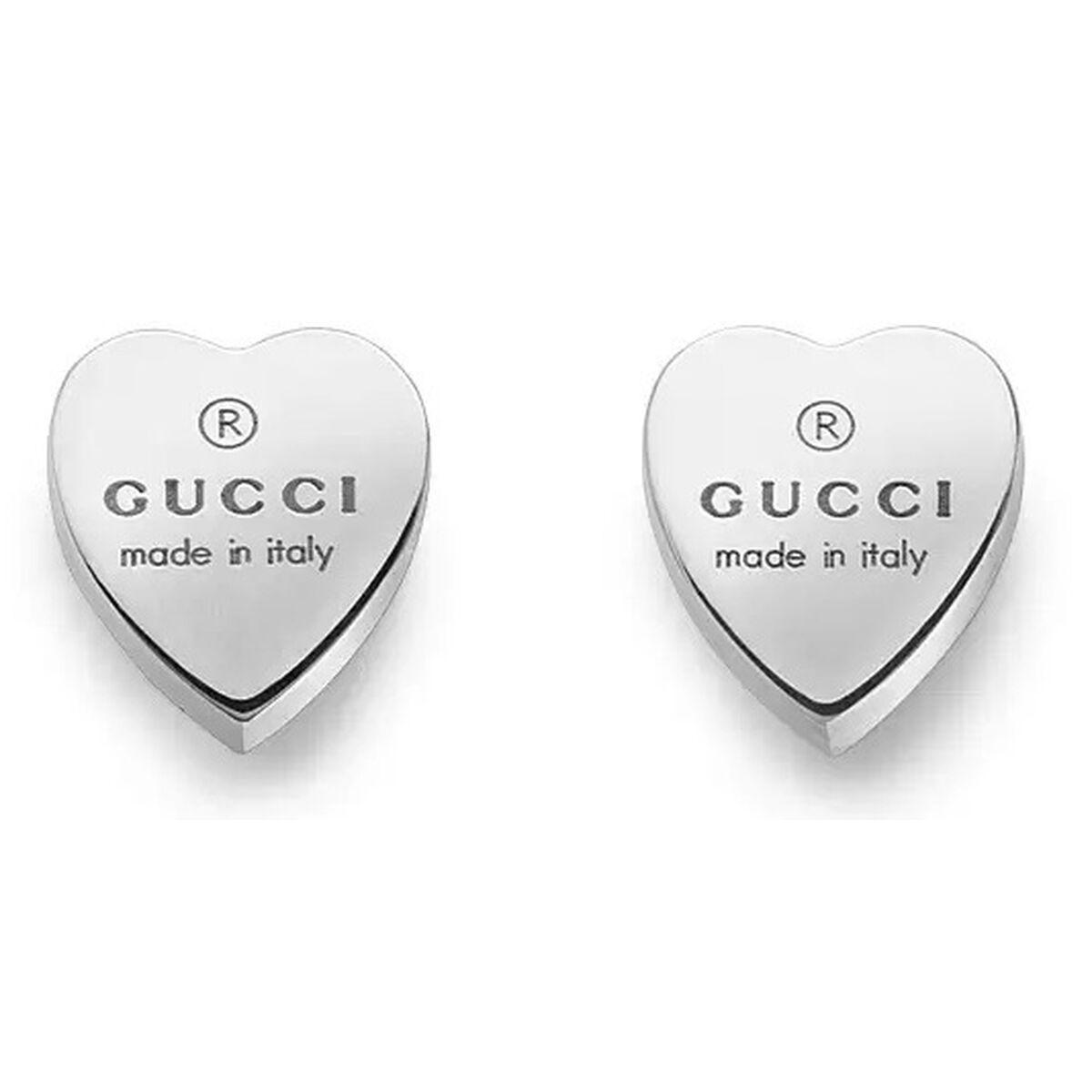 Øreringe til kvinder Gucci - sølvfarvet hjerte YBD223990001