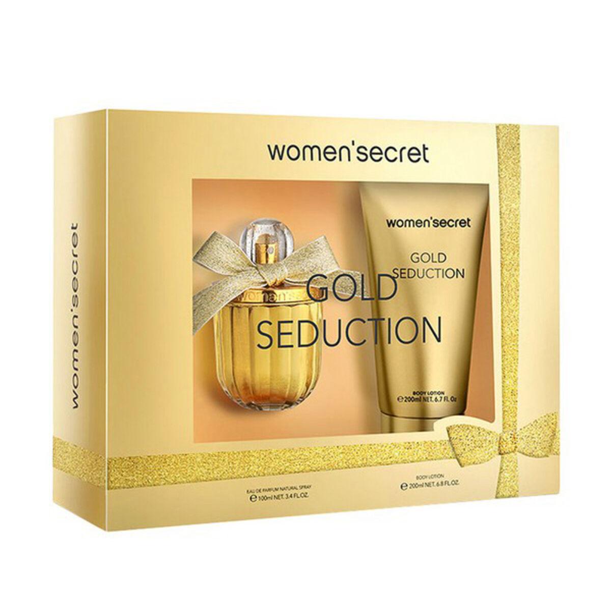 Women'Secret Gold Seduction gaveæske til hende - EDP 100 ml + bodylotion 200 ml