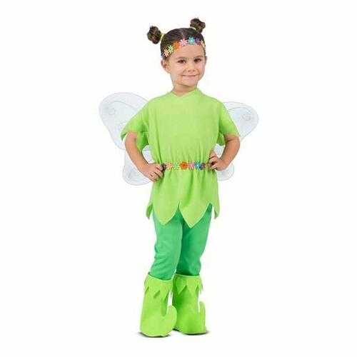 Kostume til børn 5 Dele Campanilla Grøn 10-12 år