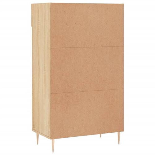Skoreol 60x35x105 cm konstrueret træ sonoma-eg