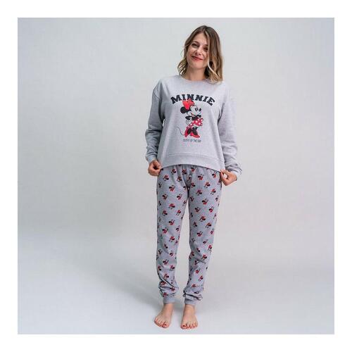 Nattøj Minnie Mouse Dame Grå XS