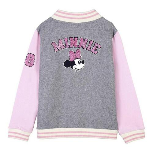 Jakke Børns Minnie Mouse Grå 12 år