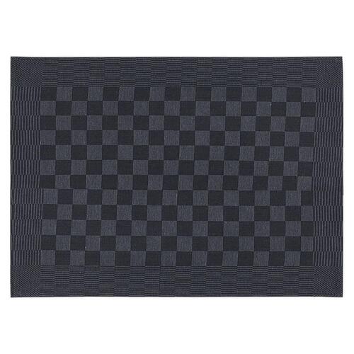 Viskestykker 50 stk. 50x70 cm bomuld sort og grå