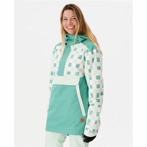 Sportsjakke til damer Rip Curl Rider Anorak Akvamarin XS