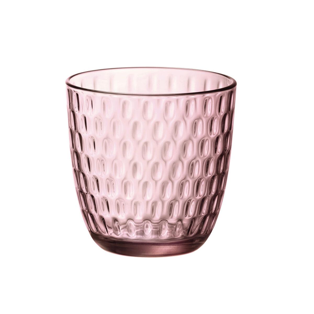 Bormioli Rocco Slot drikkeglas - syren, relief, 290 ml (6 stk)