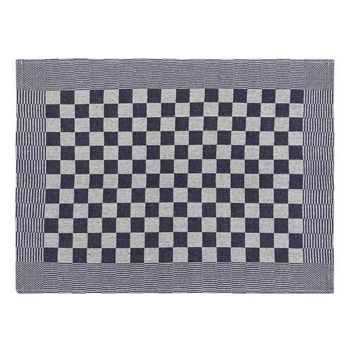 Viskestykker 20 stk. 50x70 cm bomuld blå og hvid