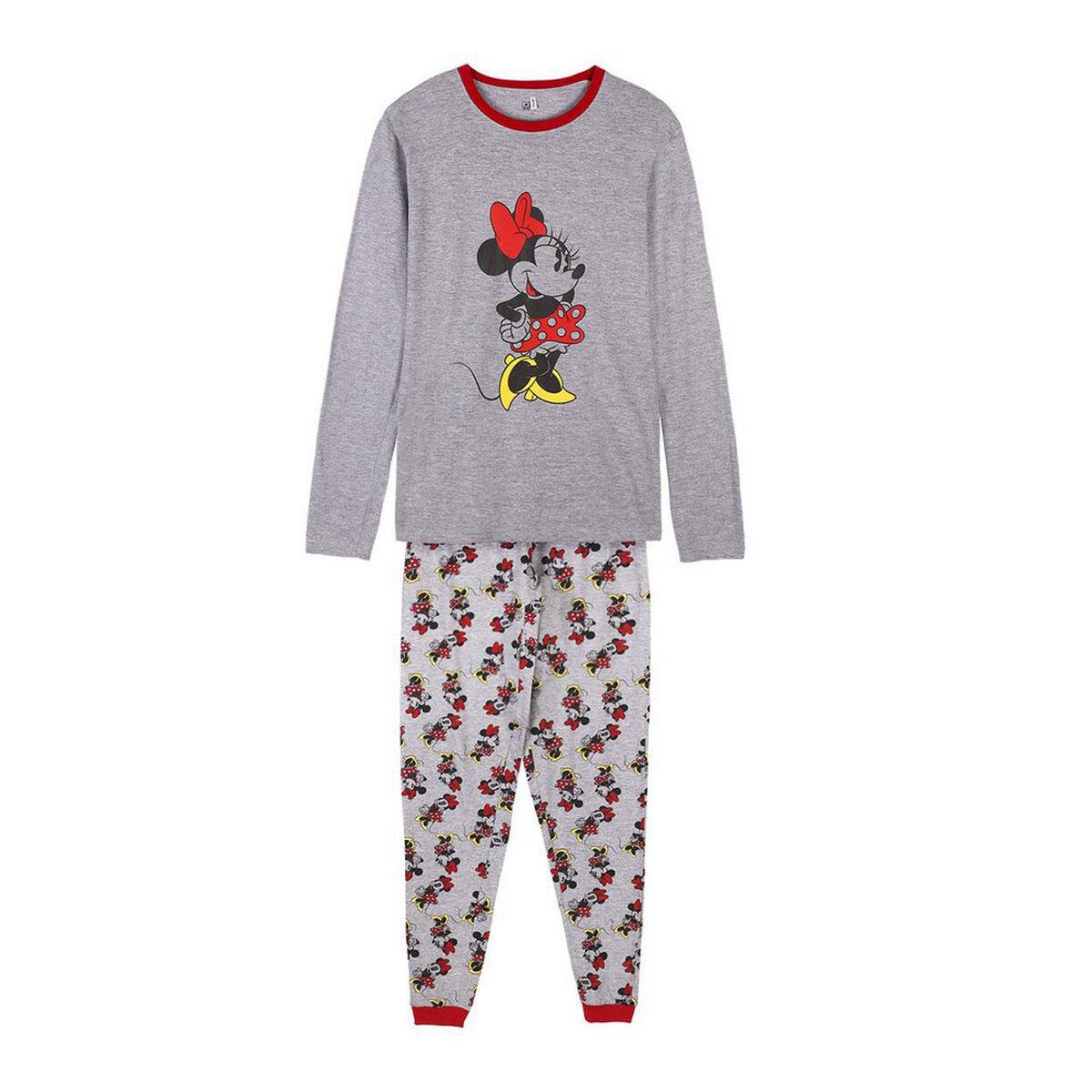 Nattøj Minnie Mouse Grå Dame M