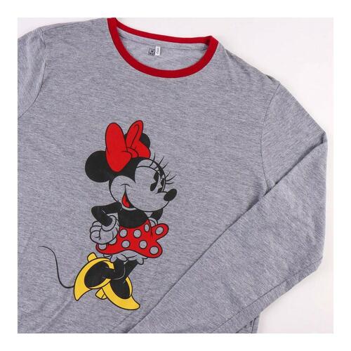 Nattøj Minnie Mouse Grå Dame M
