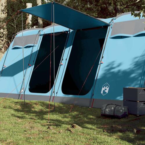 8-personers campingtelt vandafvisende blå
