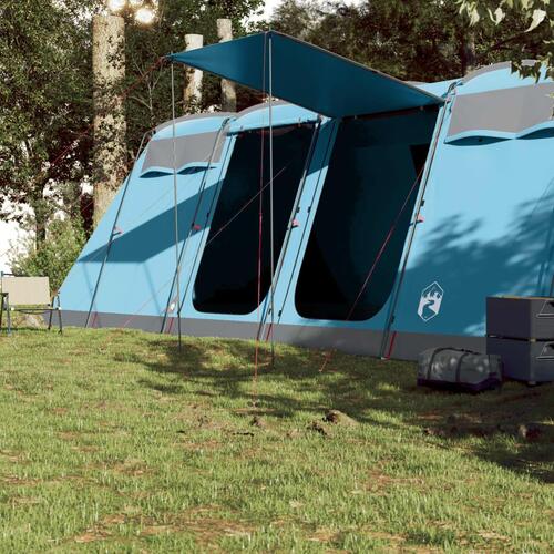 8-personers campingtelt vandafvisende blå