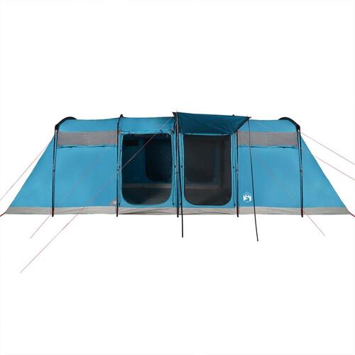8-personers campingtelt vandafvisende blå