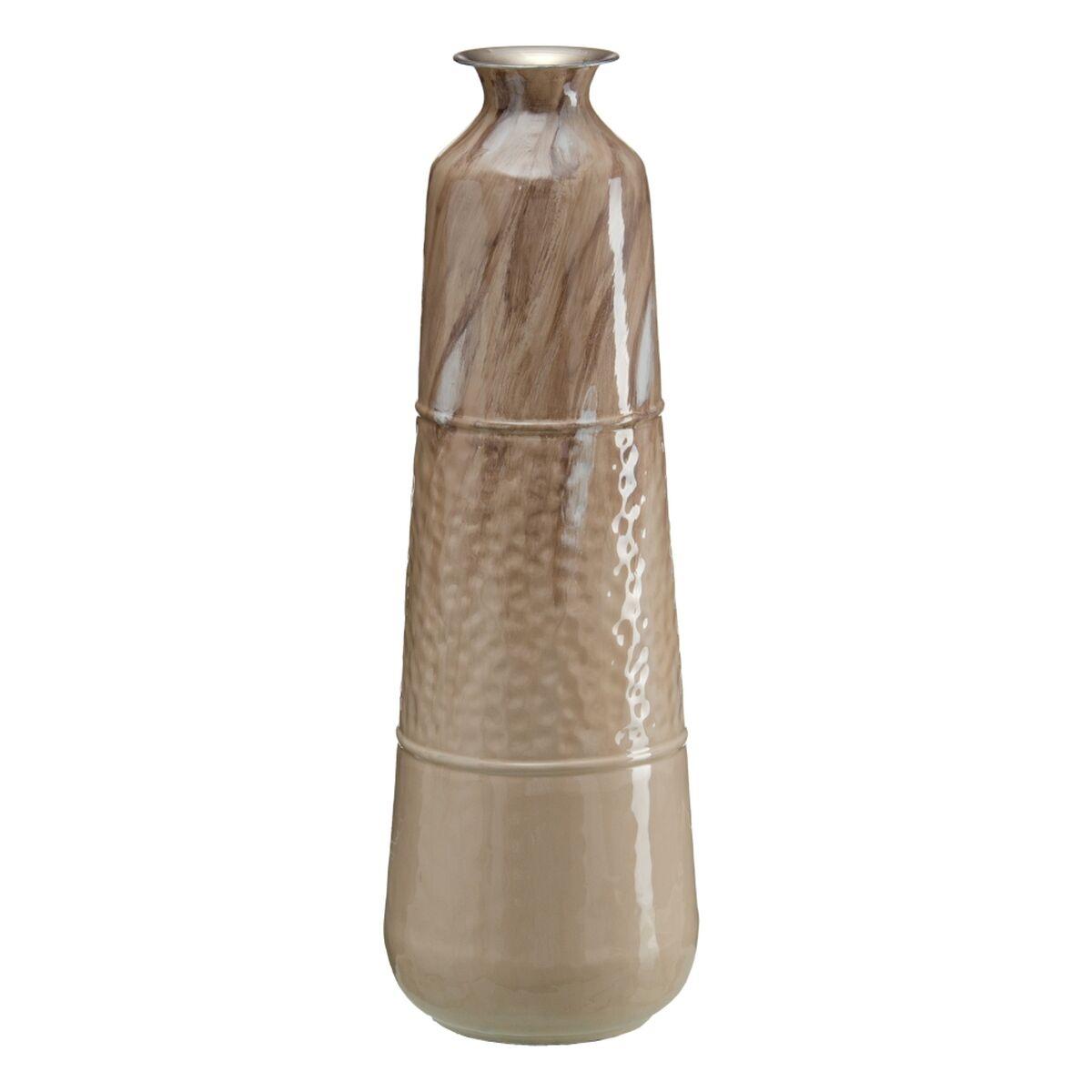 Vase Beige Jern 28 x 28 x 84 cm