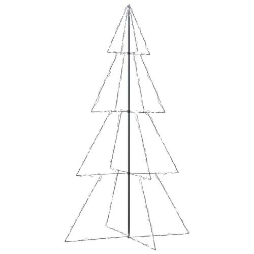 Lysende juletræ 143x250 cm 360 LED'er indendørs/udendørs