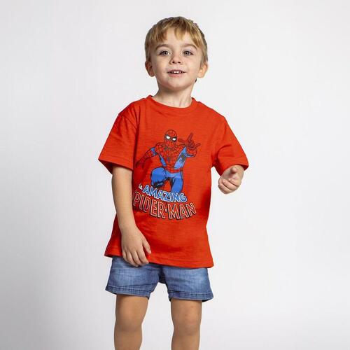 Børne Kortærmet T-shirt Spider-Man Orange 5 år