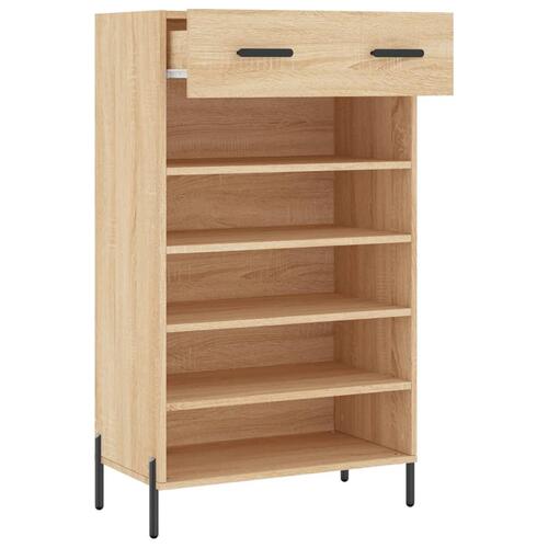 Skoreol 60x35x105 cm konstrueret træ sonoma-eg
