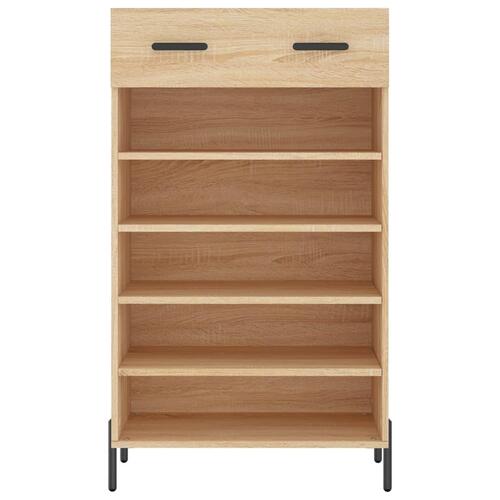 Skoreol 60x35x105 cm konstrueret træ sonoma-eg