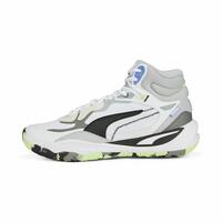 Basketballsko til voksne Puma Playmaker Pro Mid Hvid 43