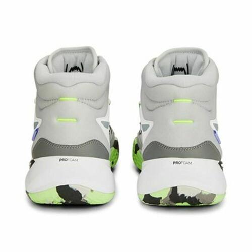 Basketballsko til voksne Puma Playmaker Pro Mid Hvid 43