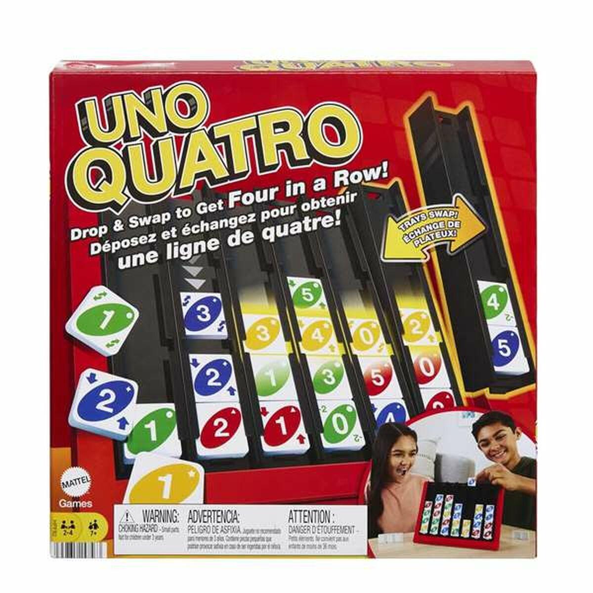 Kortspil Mattel UNO Quatro