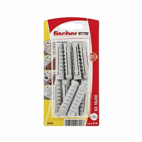 Rawlplugs Fischer SX 90890 Nylon 10 x 50 mm (10 enheder)