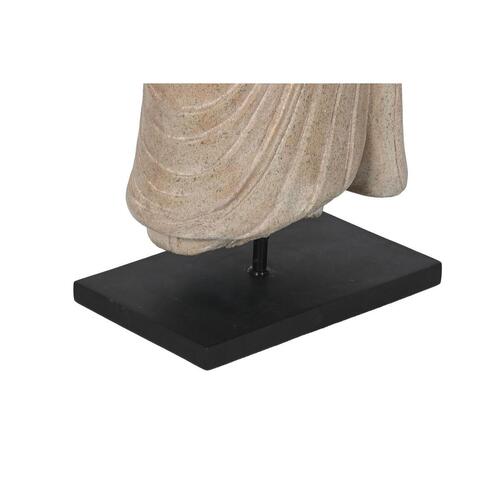 Dekorativ figur Home ESPRIT Brun Sort Buste Neoklassisk 26,2 x 16 x 68,5 cm