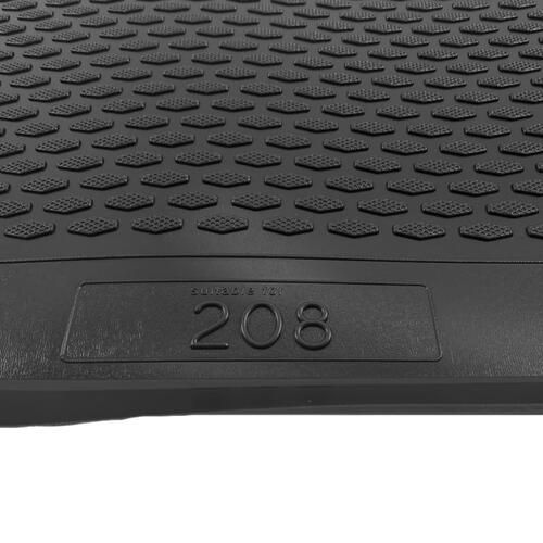 Bagagerumsbakke til Peugeot 208 (2018-), e-208 (2020-) gummi