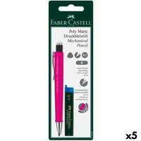 Stiftholder Faber-Castell Grip Matic Pink 0,7 mm (5 enheder)