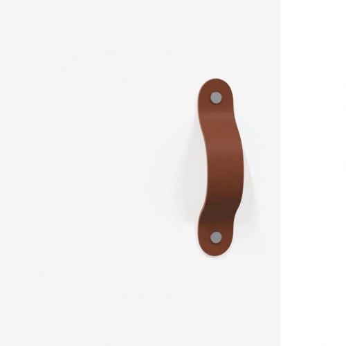 Højskab 69,5x34x180 cm konstrueret træ hvid