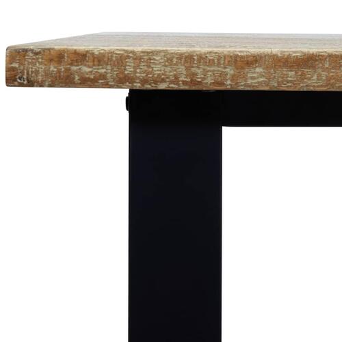 Spisebord 200x90x75 cm massivt akacietræ