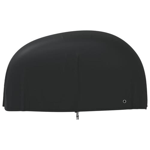 Cykelovertræk 200x85x110 cm 190T oxfordstof sort