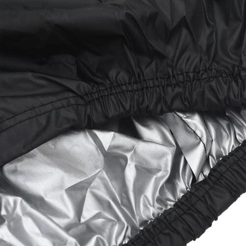 Cykelovertræk 200x85x110 cm 190T oxfordstof sort