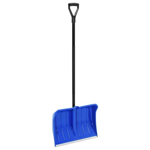Sneskovl 147 cm metal blå