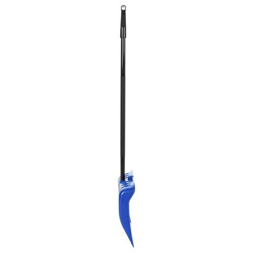 Sneskovl 147 cm metal blå