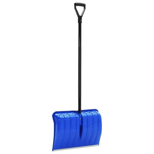 Sneskovl 147 cm metal blå