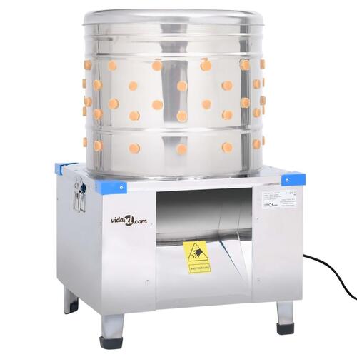 Plukkemaskine 131 fingre 1500W rustfrit stål