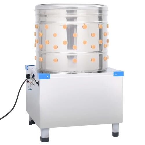 Plukkemaskine 131 fingre 1500W rustfrit stål