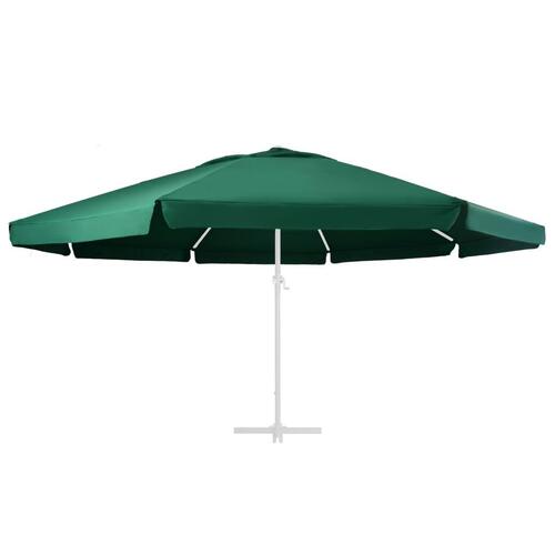 Udskiftningsdug til parasol 600 cm grøn