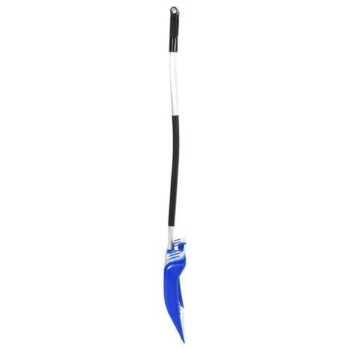 Sneskovl 145 cm aluminium blå