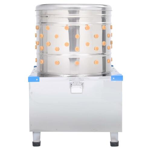 Plukkemaskine 156 fingre 1500 W rustfrit stål