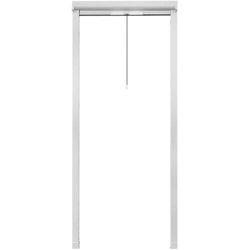 Nedrullelig insektskærm hvid 80 x 170 cm