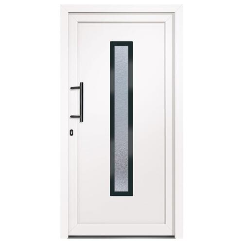 Hoveddør 108x208 cm PVC hvid