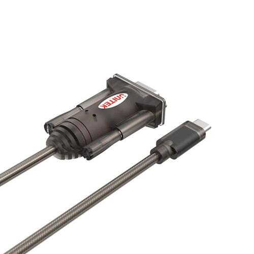 Unitek USB-C til RS-232 (DB9) serieport-adapter - 1,5 m