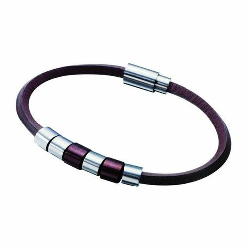 Armbåndtil mænd Police PJ22653BLC-02-19 (19 cm)