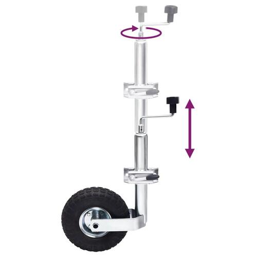 Næsehjul 48 mm med med 1 splitklemme og stopklodser