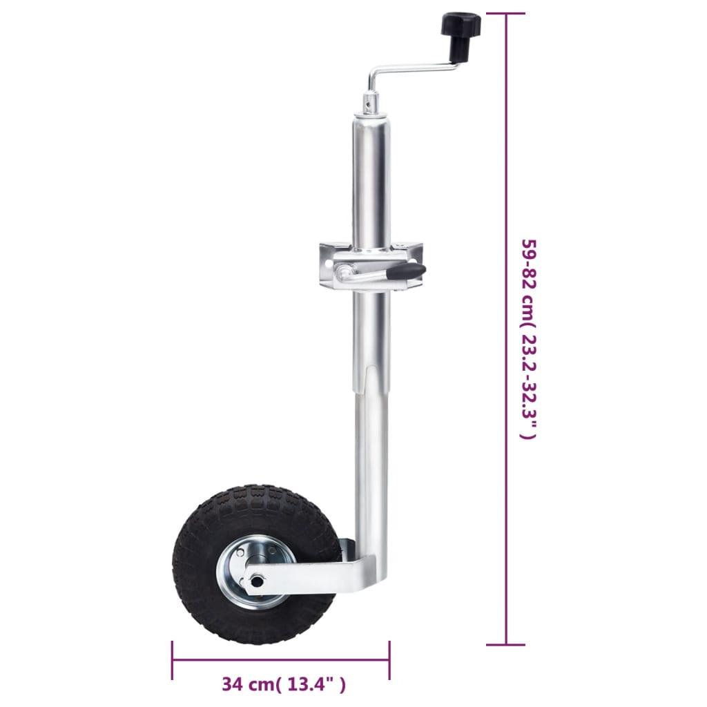 Næsehjul 48 mm med med 1 splitklemme og stopklodser