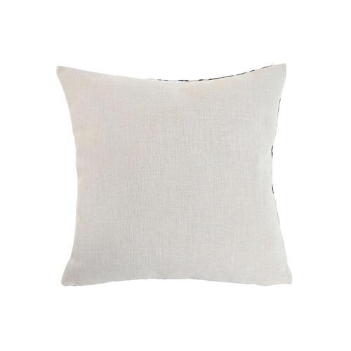 Pude Home ESPRIT Hvid Sort Udskrevet 45 x 15 x 45 cm