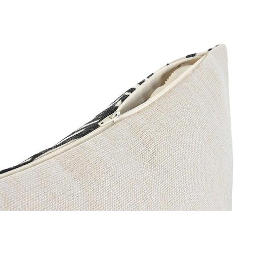 Pude Home ESPRIT Hvid Sort Udskrevet 45 x 15 x 45 cm