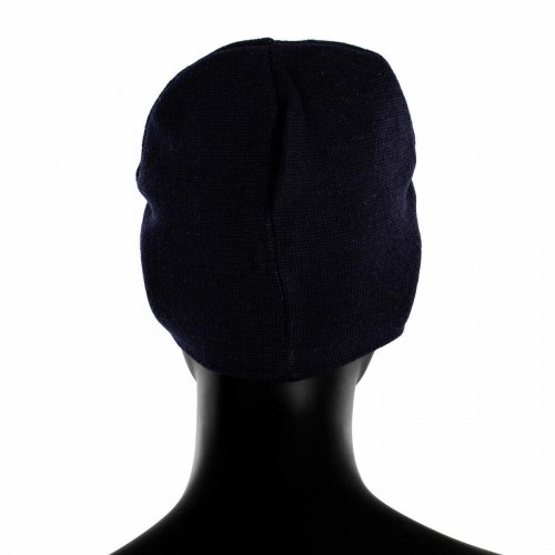 RTY hue i 100 % uld - marineblå, onesize (herre)
