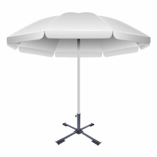 Fod for strandparasol Aktive 86 x 34 x 86 cm Sort Metal (2 enheder)