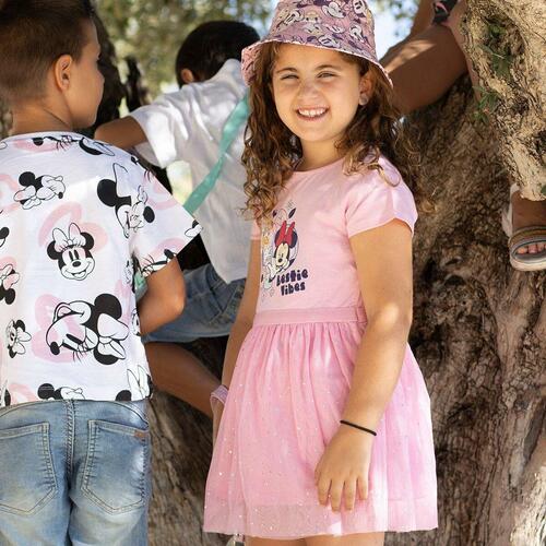 Kjole Minnie Mouse Pink 5 år